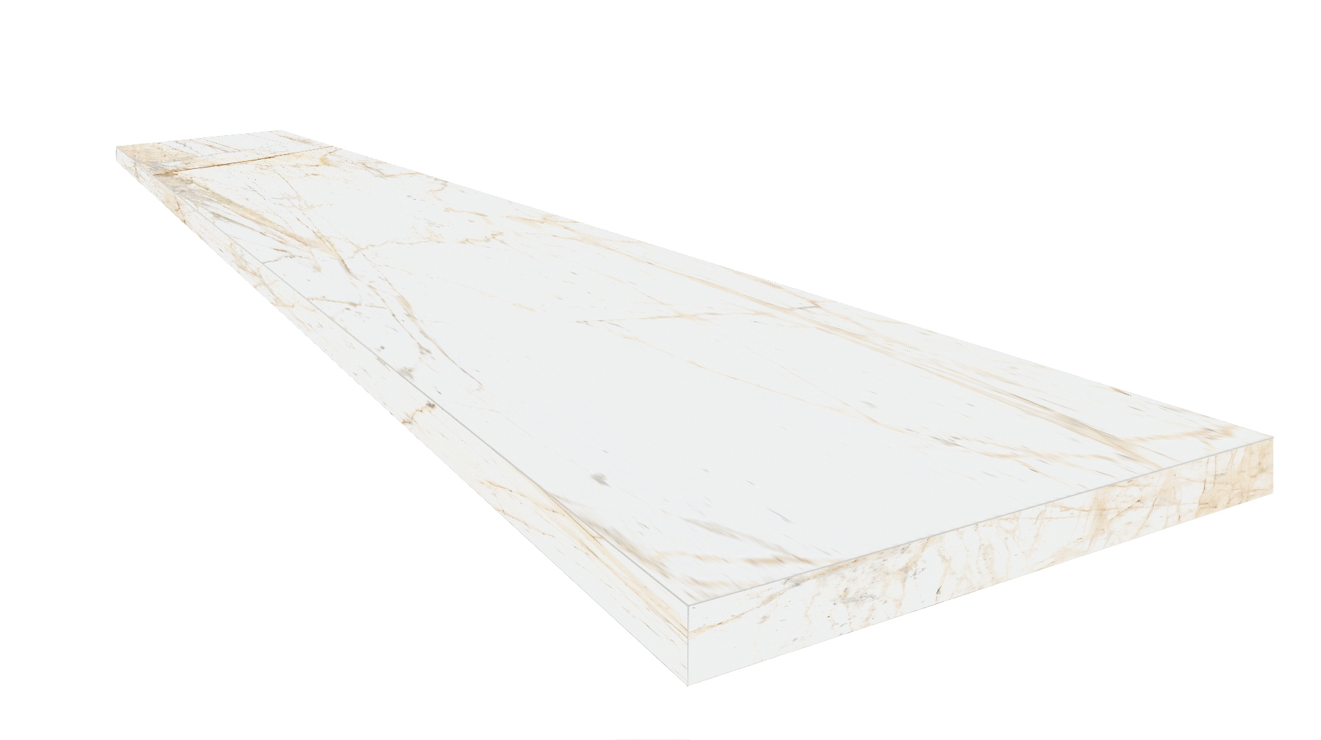 Canova White 33x120 Scalino Dx