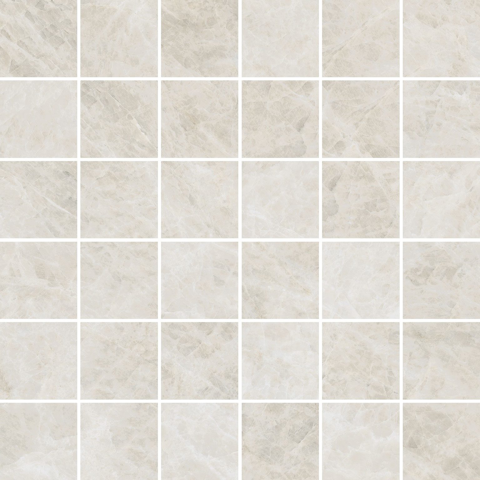 Lirica Mosaico White 30x30