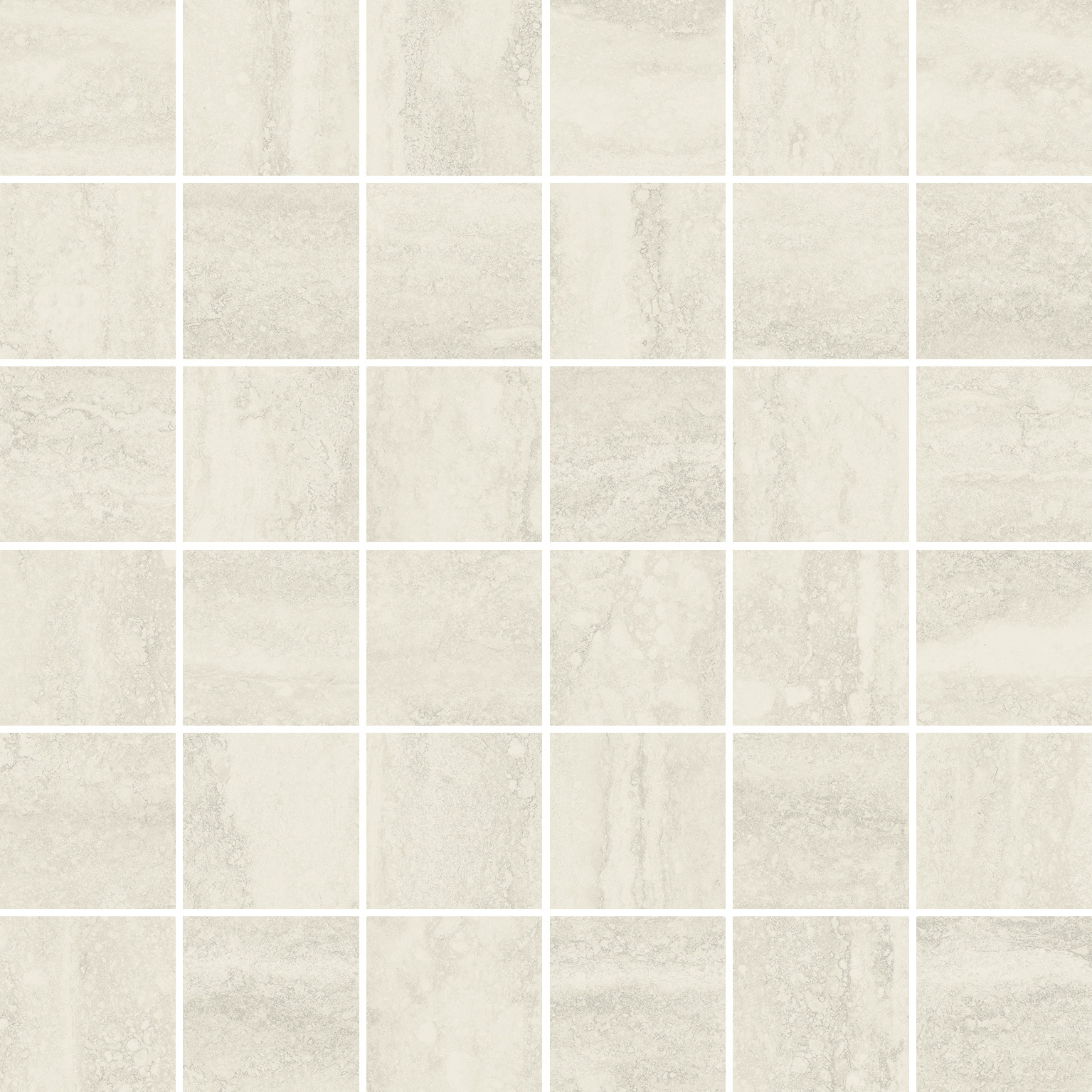 Rim White Mosaico 30x30