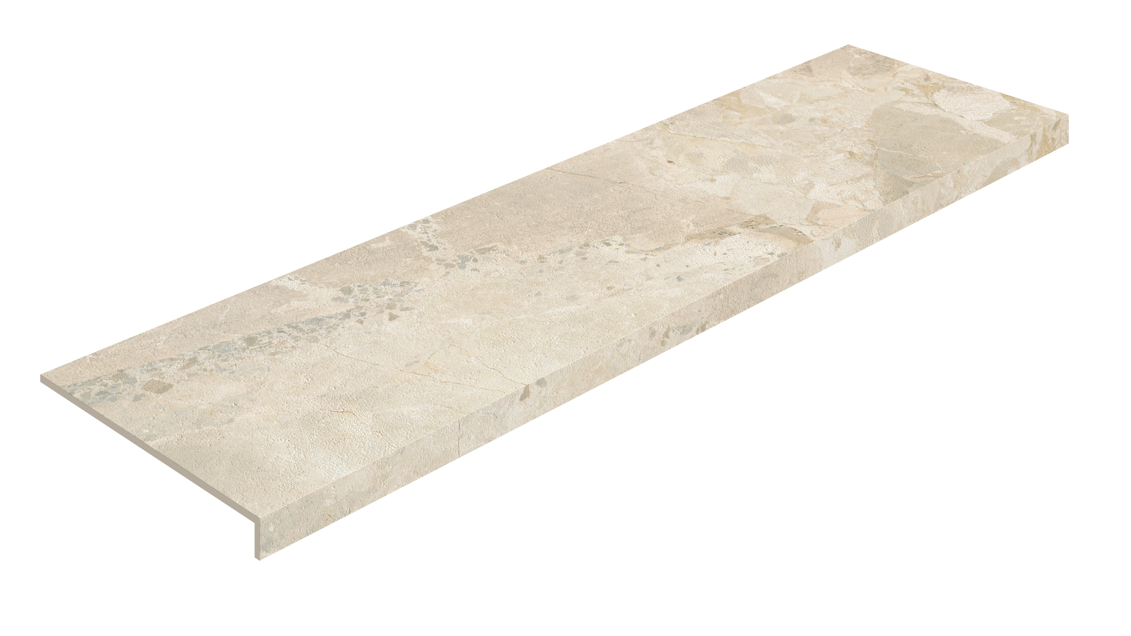 Vivaldi White Scalino Front 33x120